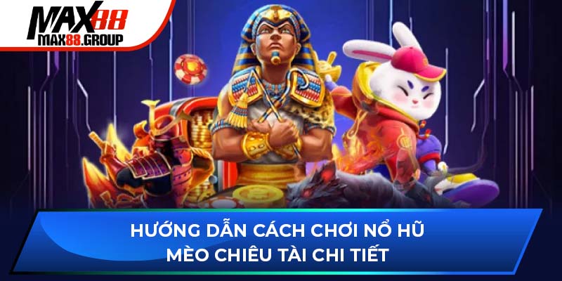 Hướng dẫn cách chơi nổ hũ Mèo Chiêu Tài chi tiết