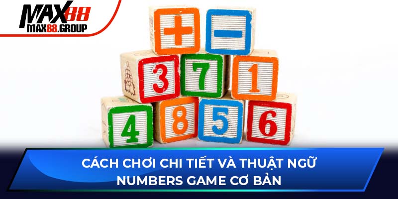 Cách chơi chi tiết và thuật ngữ Numbers Game cơ bản